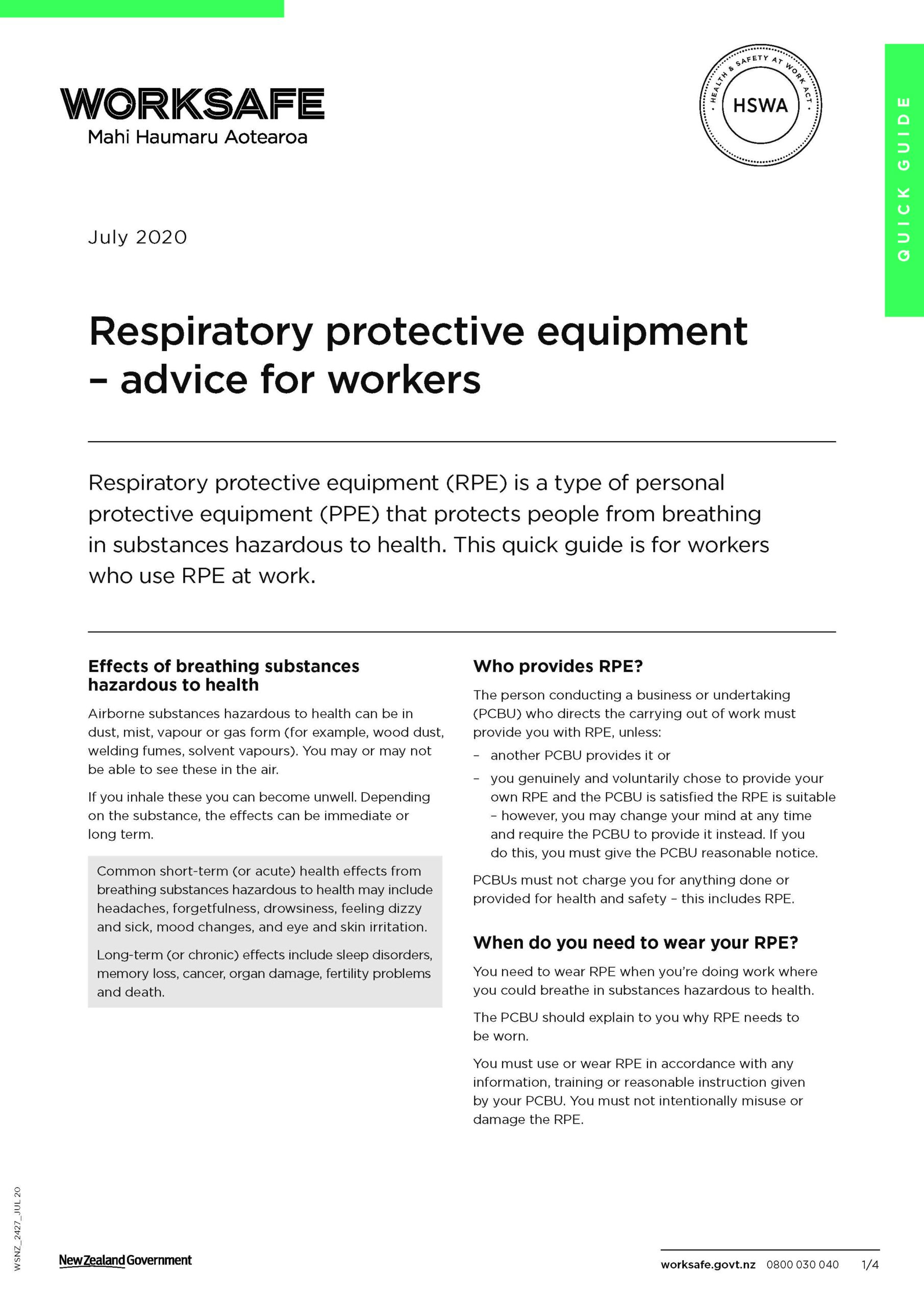 Respiratory Fit Testing Rifft Solutions